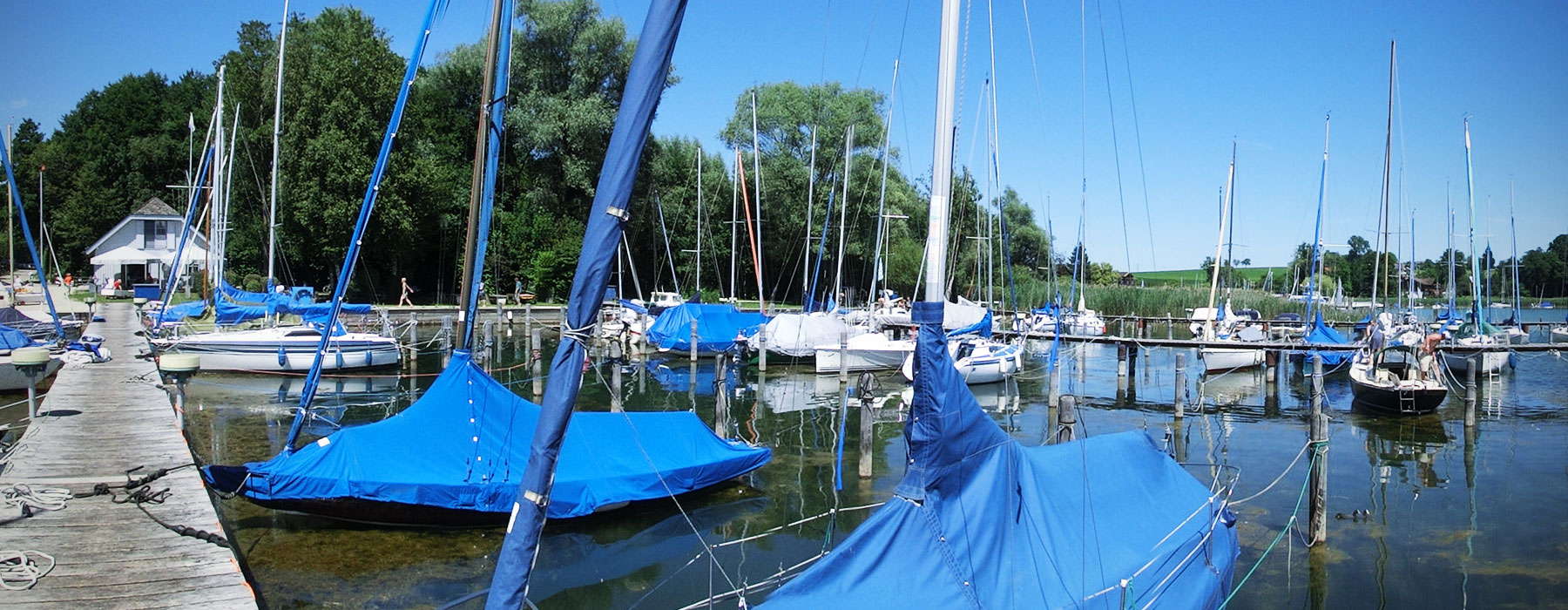 Segelboote am Chiemsee